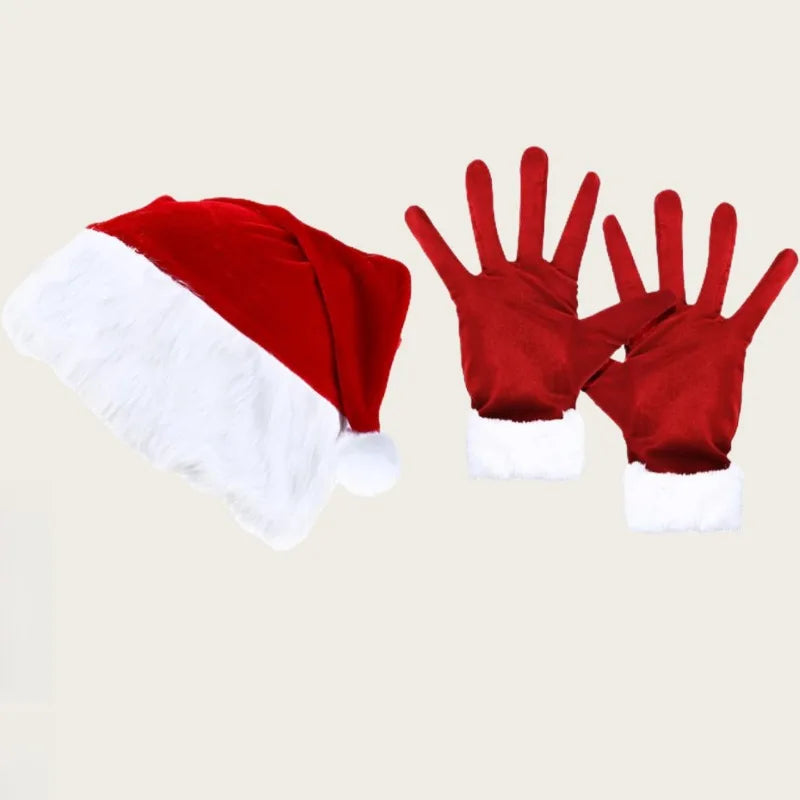 Kit Mère Noël Sexy 3 Pièces – Bonnet, Gants et Chaussettes – vue 9