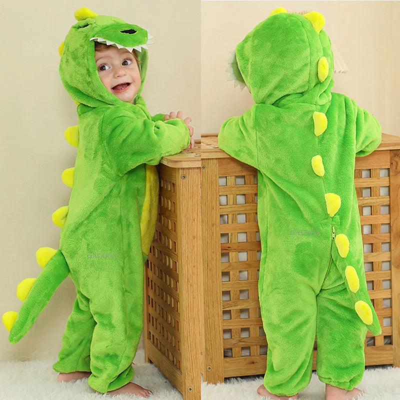 Combinaison Bébé Kigurumi – Requin, Licorne, Panda – vue 35