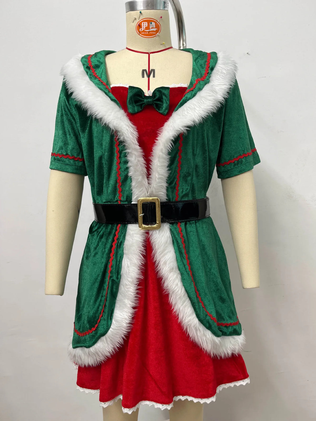 Déguisement Lutin Couple en Velours – vue 8