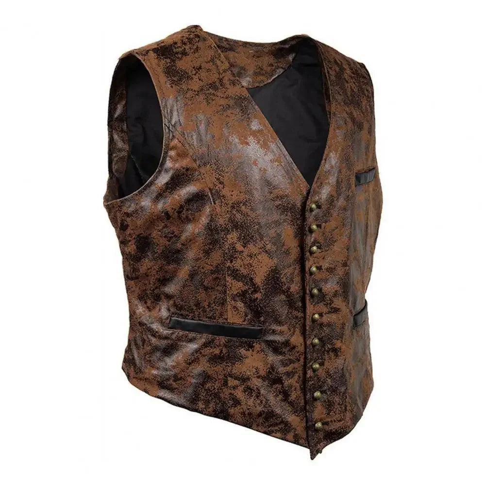 Gilet Steampunk Médiéval Gothique Homme – vue 3