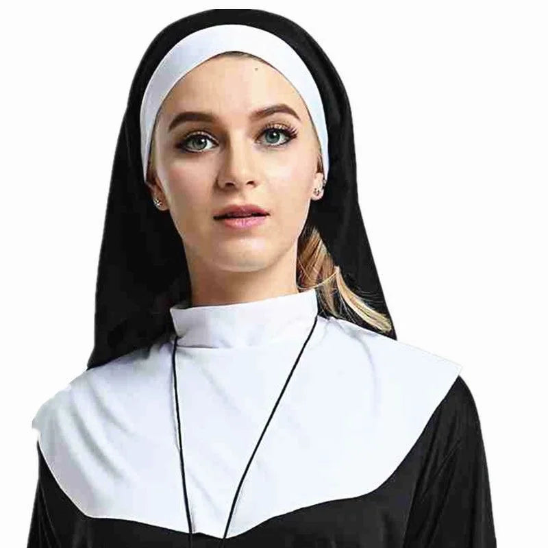 Robe de nonne noire traditionnelle – du M au XL – vue 5