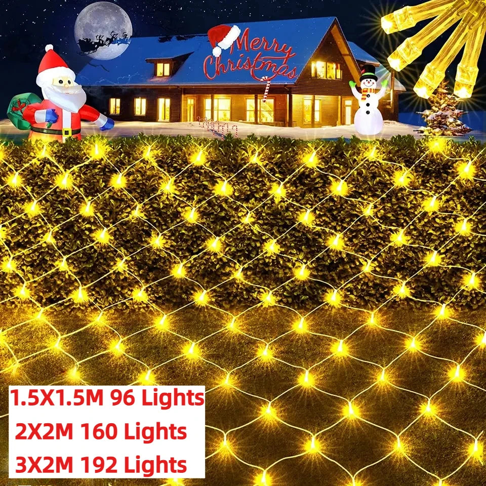 Guirlande lumineuse LED étanche extérieur Noël – vue 4