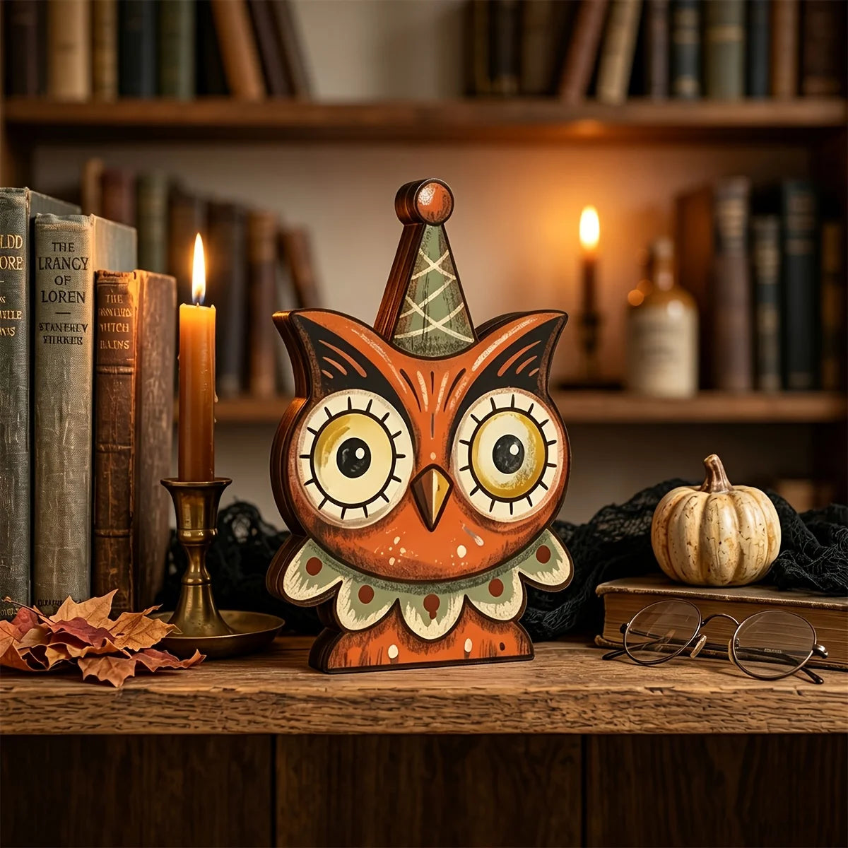 Décoration en bois à poser Halloween – vue 8