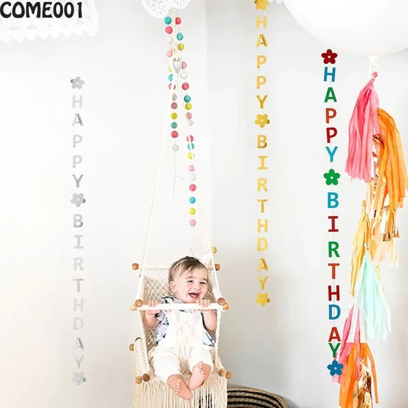 Bannière Guirlande Happy Birthday Accessoire Photo – vue 2