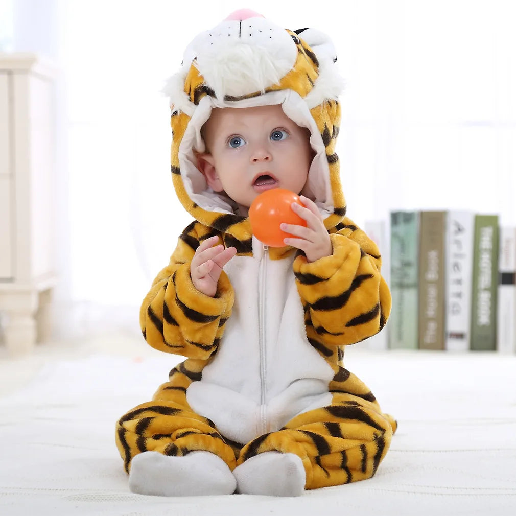 Combinaison Bébé Kigurumi – Requin, Licorne, Panda – vue 7