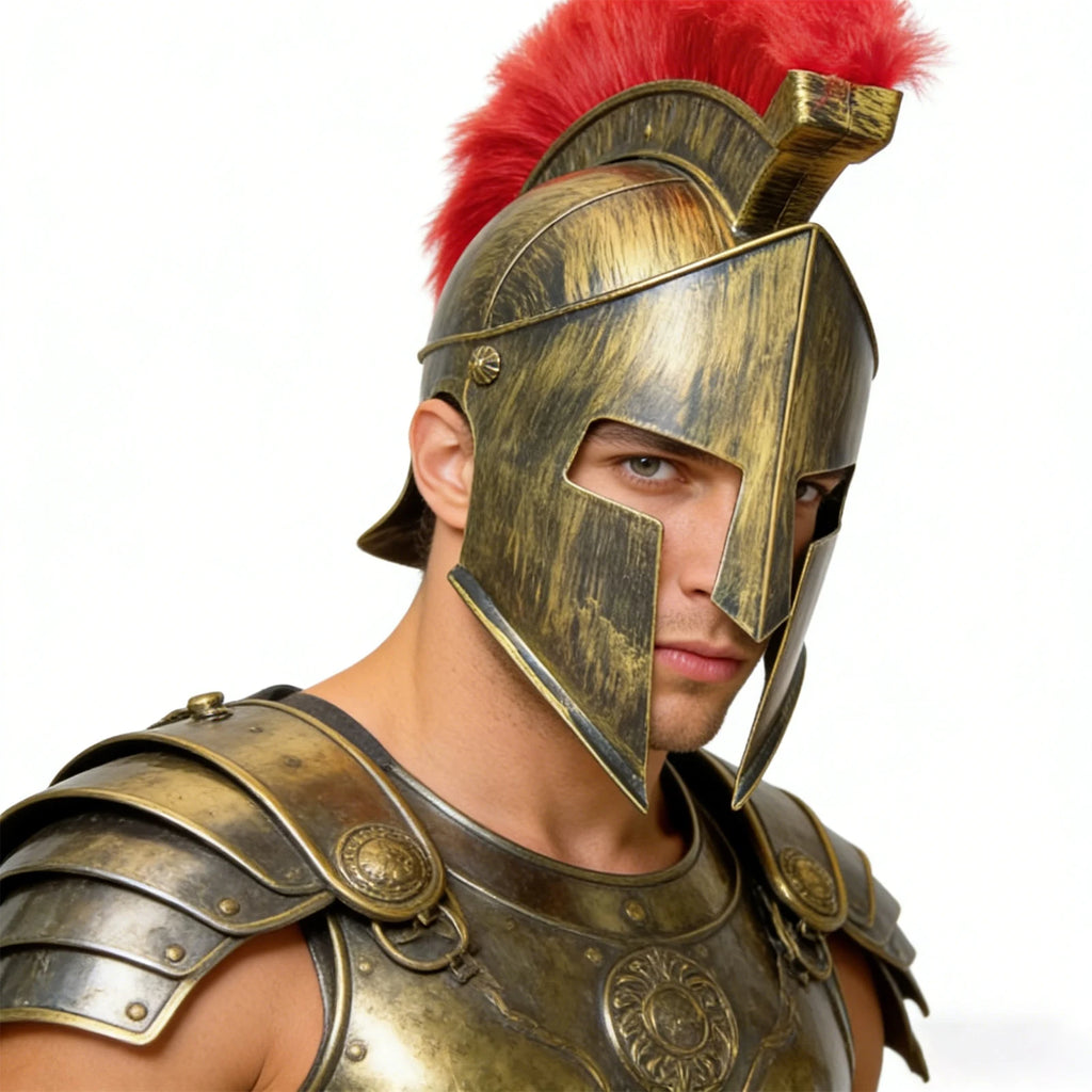 Casque de Gladiateur Spartiate – vue 3