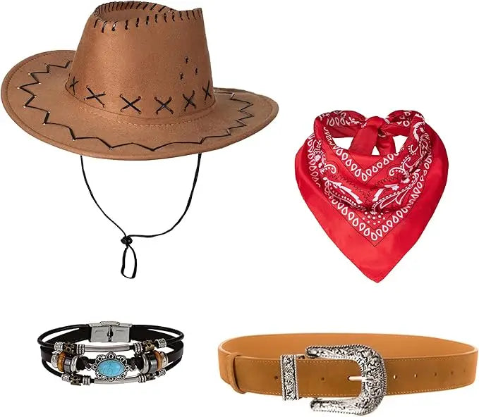 Déguisement Cowboy Adulte Homme – vue 4