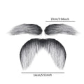 Kit Fausse Moustache et Sourcils Auto-Adhésifs - Déguisement – vue 10