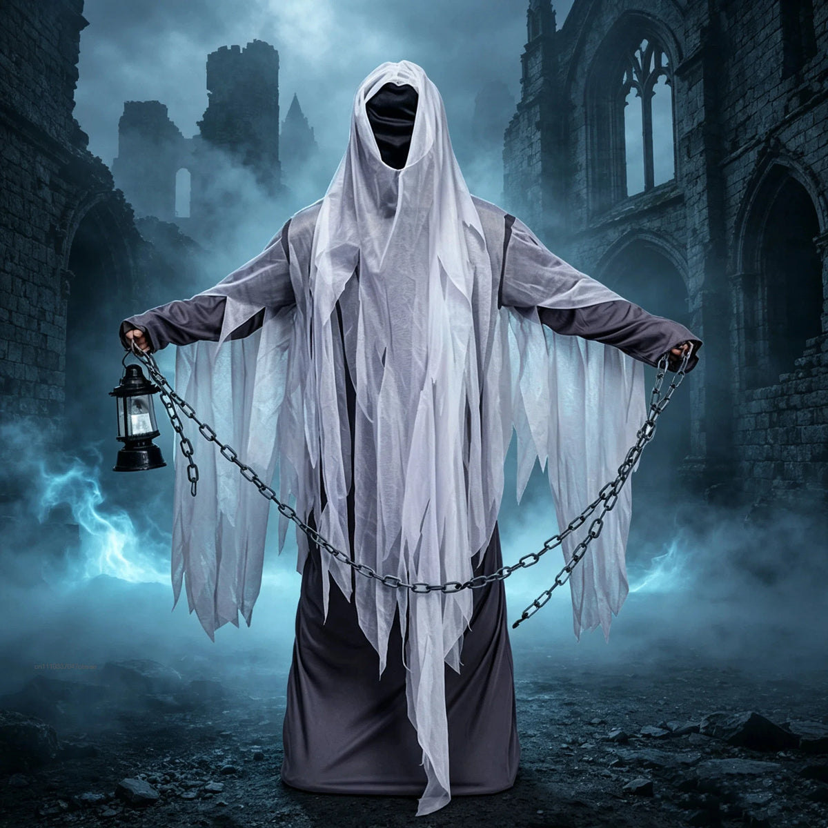Robe Fantôme de la Terreur – Déguisement Effrayant