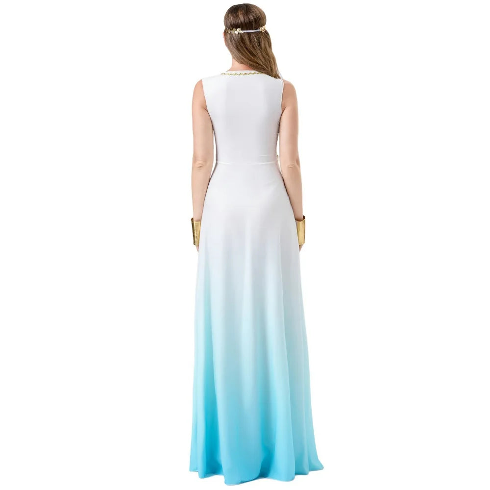 Robe Longue de Déesse Grecque Sexy – vue 3