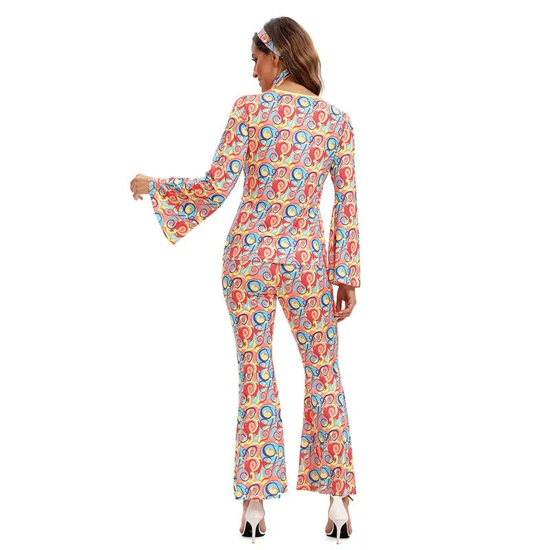 Déguisement Couple Hippie Bohème Années 70 – vue 3