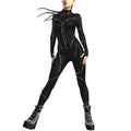 Combinaison Chat Noir Femme - Costume Moulant Halloween – vue 7