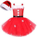 Robe Tutu Mère Noël Fille – vue 7