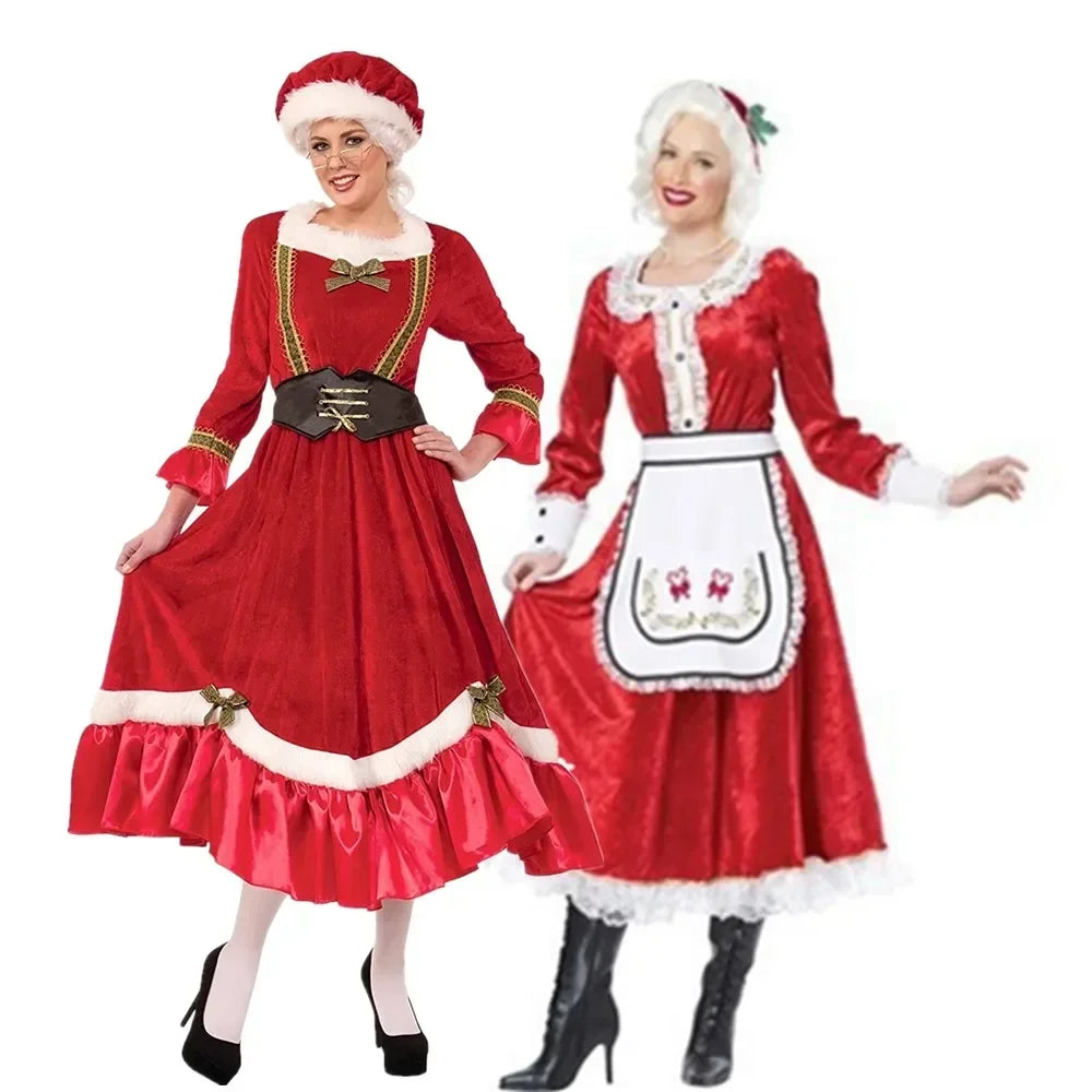 Déguisement Mère Noël Élégante Femme – vue 2