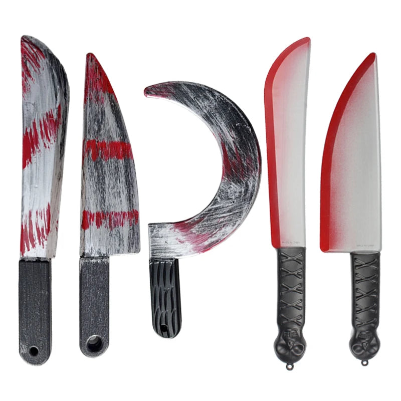 Kit Armes Ensanglantées Factices – Couteau et Faucille