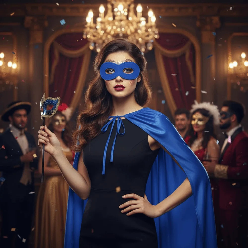 Cape de Super-Héros et Masque Réutilisables – vue 3
