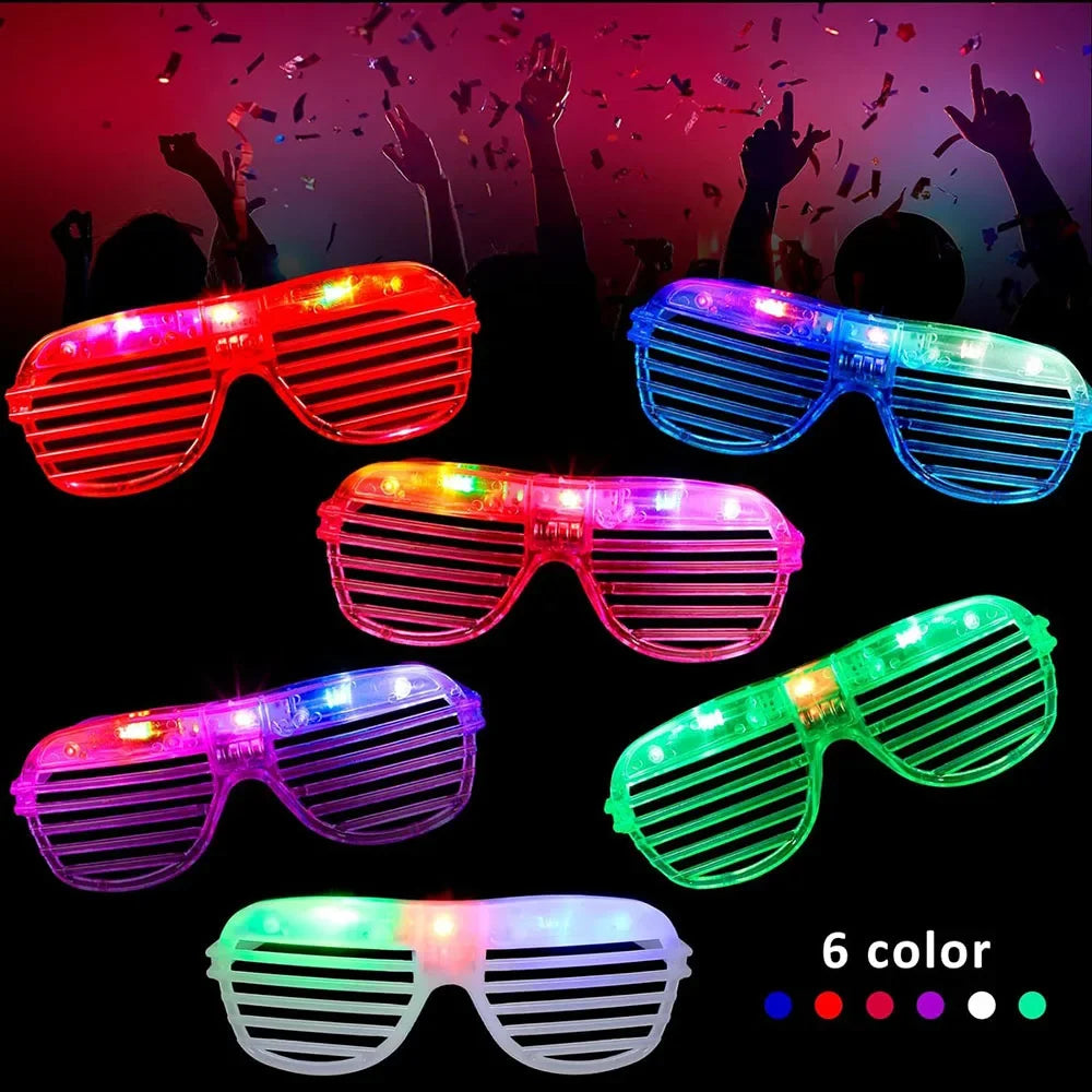 Lunettes LED Lumineuses de Fête – vue 2