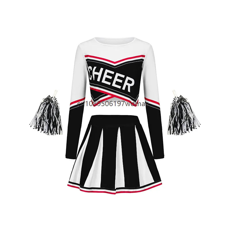 Tenue de Pom-Pom Girl Fille à Manches Longues – vue 7