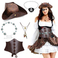 Kit Accessoires Pirate – Foulard et Ceinture Chaîne – vue 9