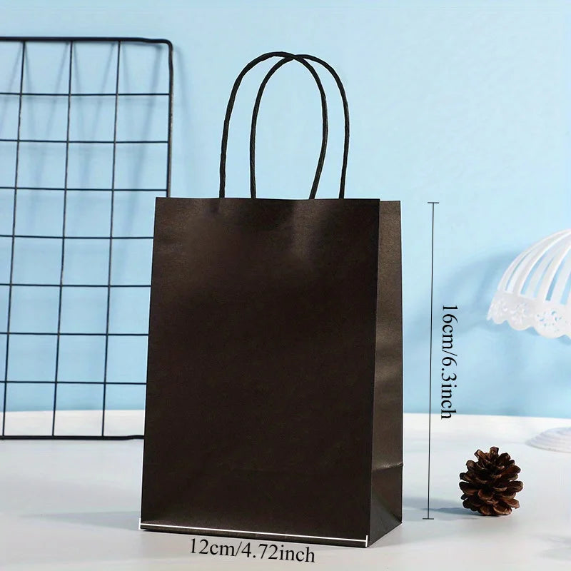 Sacs Cadeaux Anniversaire Kraft Réutilisables – vue 2