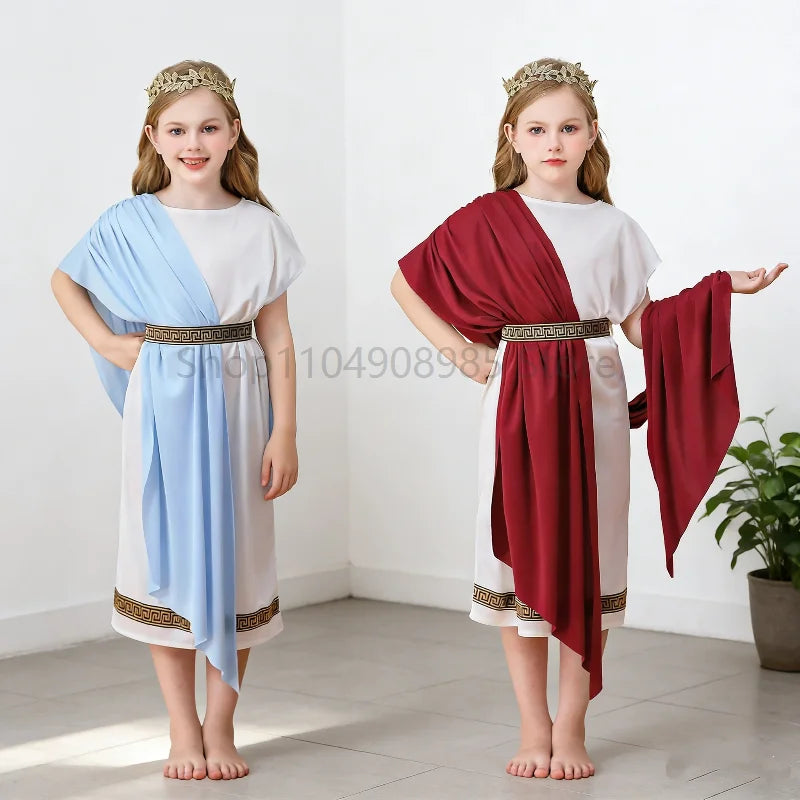 Déguisement Déesse Grecque Fille – Robe Romaine