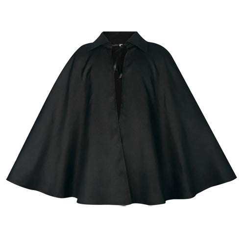 Cape de Vampire avec Col Montant – Costume Halloween