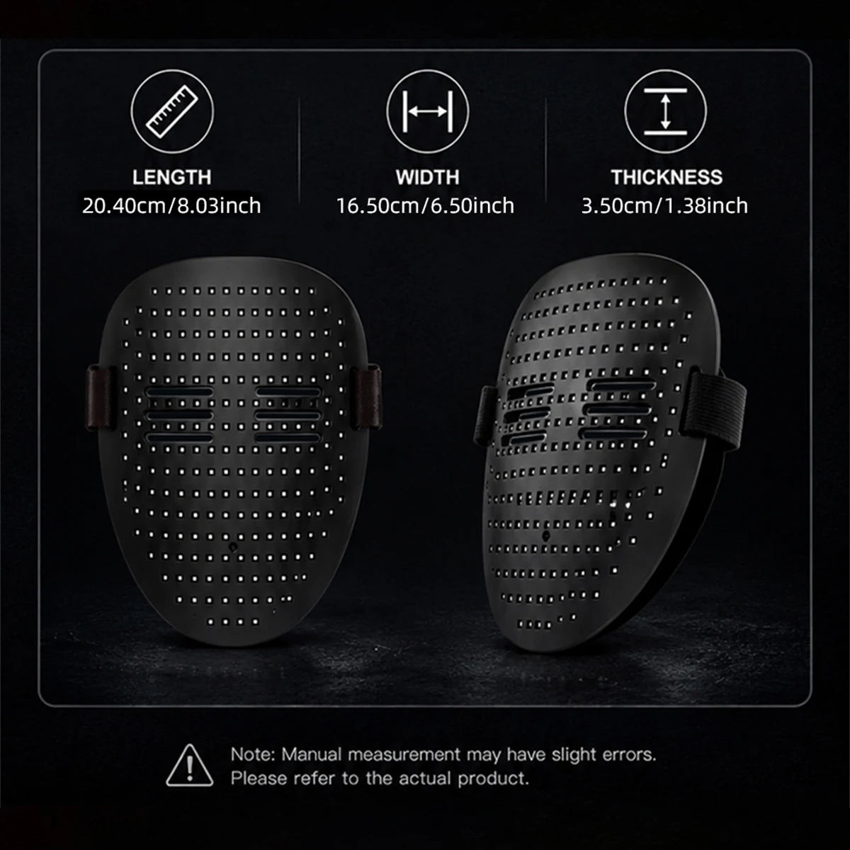 Masque LED à Visages Changeants – Détection de Gestes – vue 5