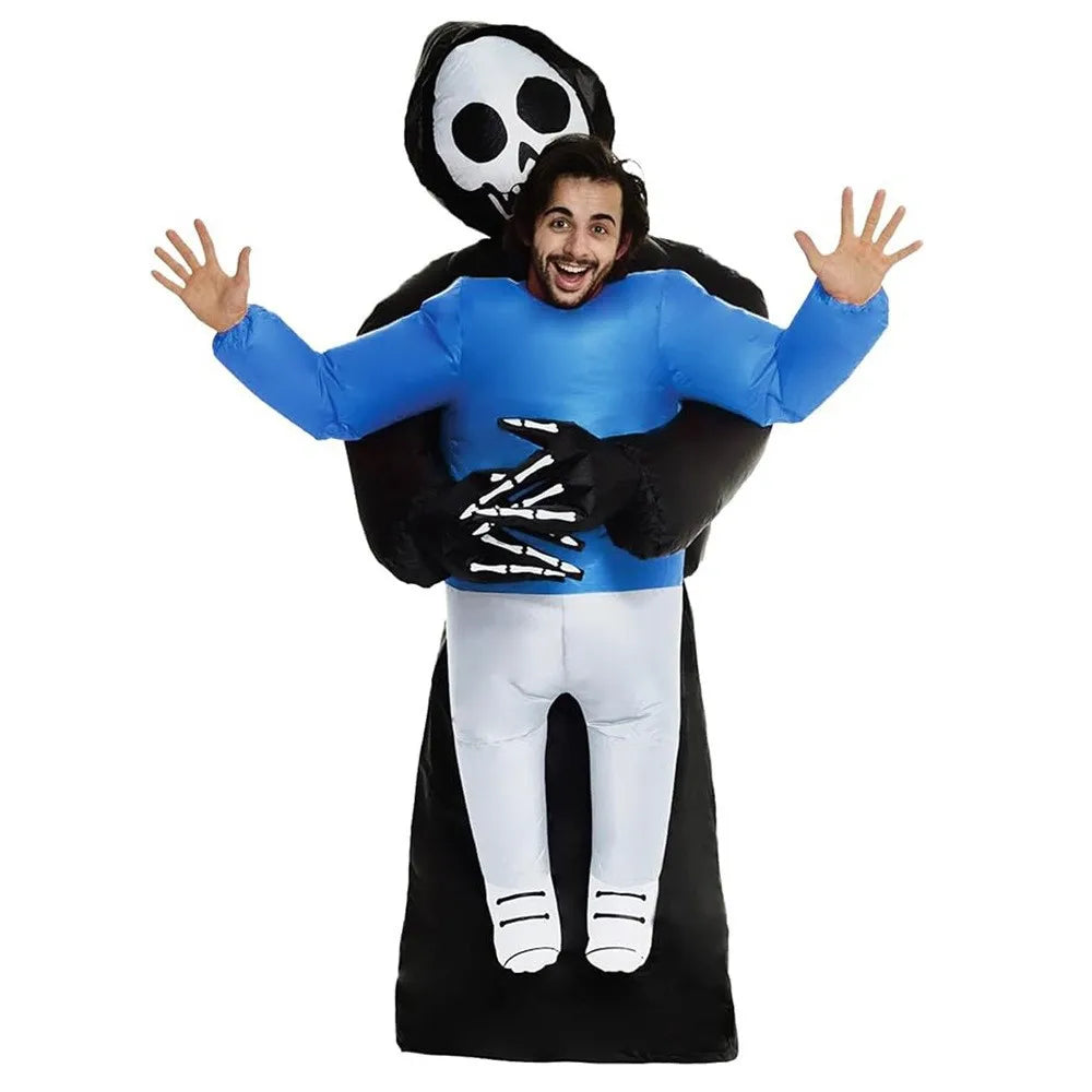 Déguisement Gonflable Alien Adulte – Costume Rigolo – vue 9