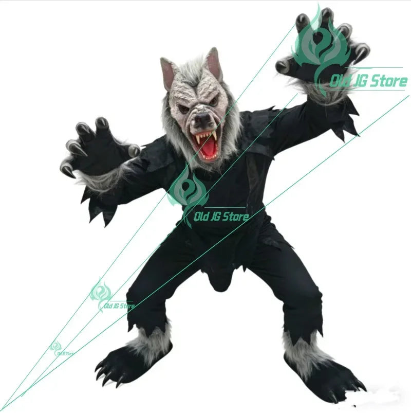 Déguisement Loup-Garou – Masque, Griffes et Pieds – vue 5