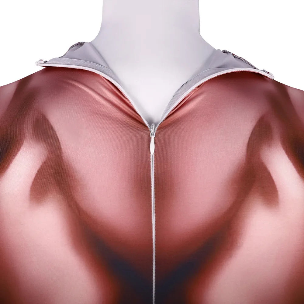 Combinaison Muscles Moulante Homme – vue 4