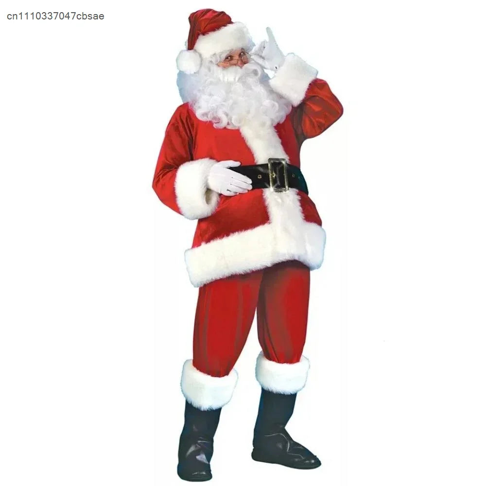 Costume de Père Noël – Tenue de Fête – vue 2