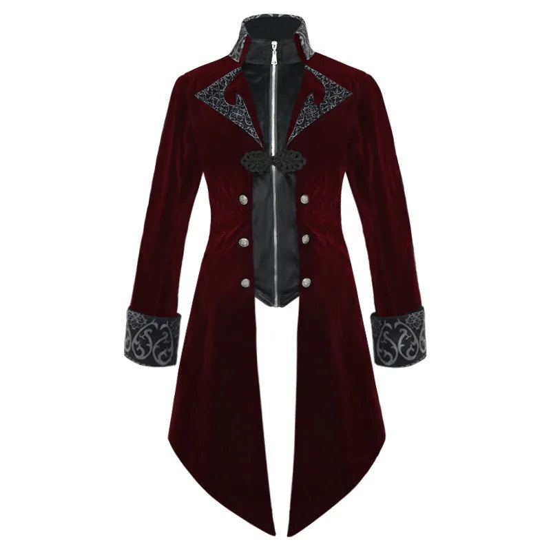 Veste Smoking Steampunk Gothique Homme – vue 7