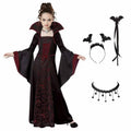 Déguisement Vampire Fille – Robe Tutu Longue Gothique – vue 15