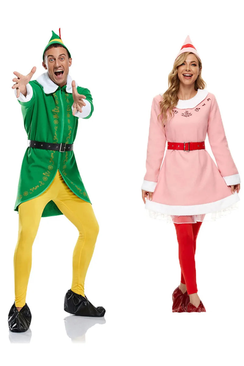 Déguisement Lutin de Noël pour Homme — Ensemble Vert