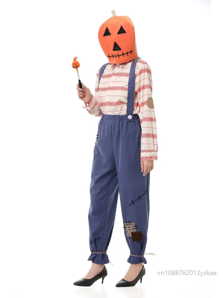 Costume Famille Épouvantail Citrouille – vue 2
