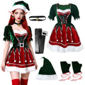 Robe Lutine de Noël Sexy avec Bonnet – vue 6
