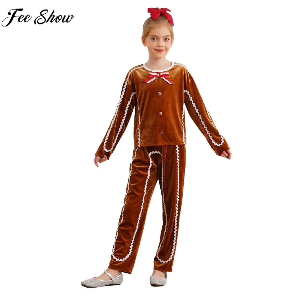 Déguisement Bonhomme Pain d'Épices Enfant – Velours