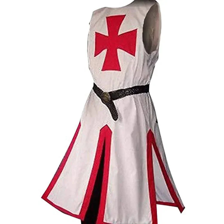 Costume de Croisé Médiéval Homme – Tabard à Croix – vue 10