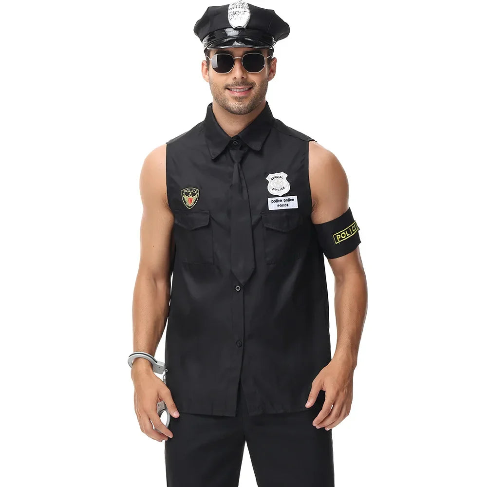 Déguisement Policier Homme avec Accessoires