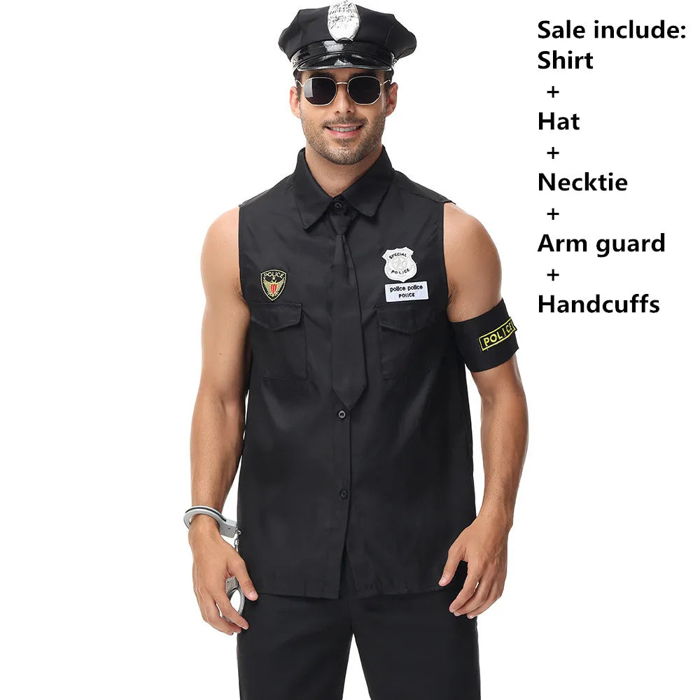 Déguisement Policier Homme avec Accessoires – vue 7