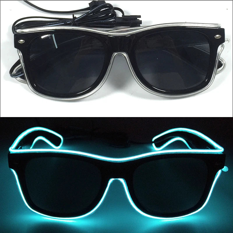 Lunettes Néon LED Lumineuses – vue 35