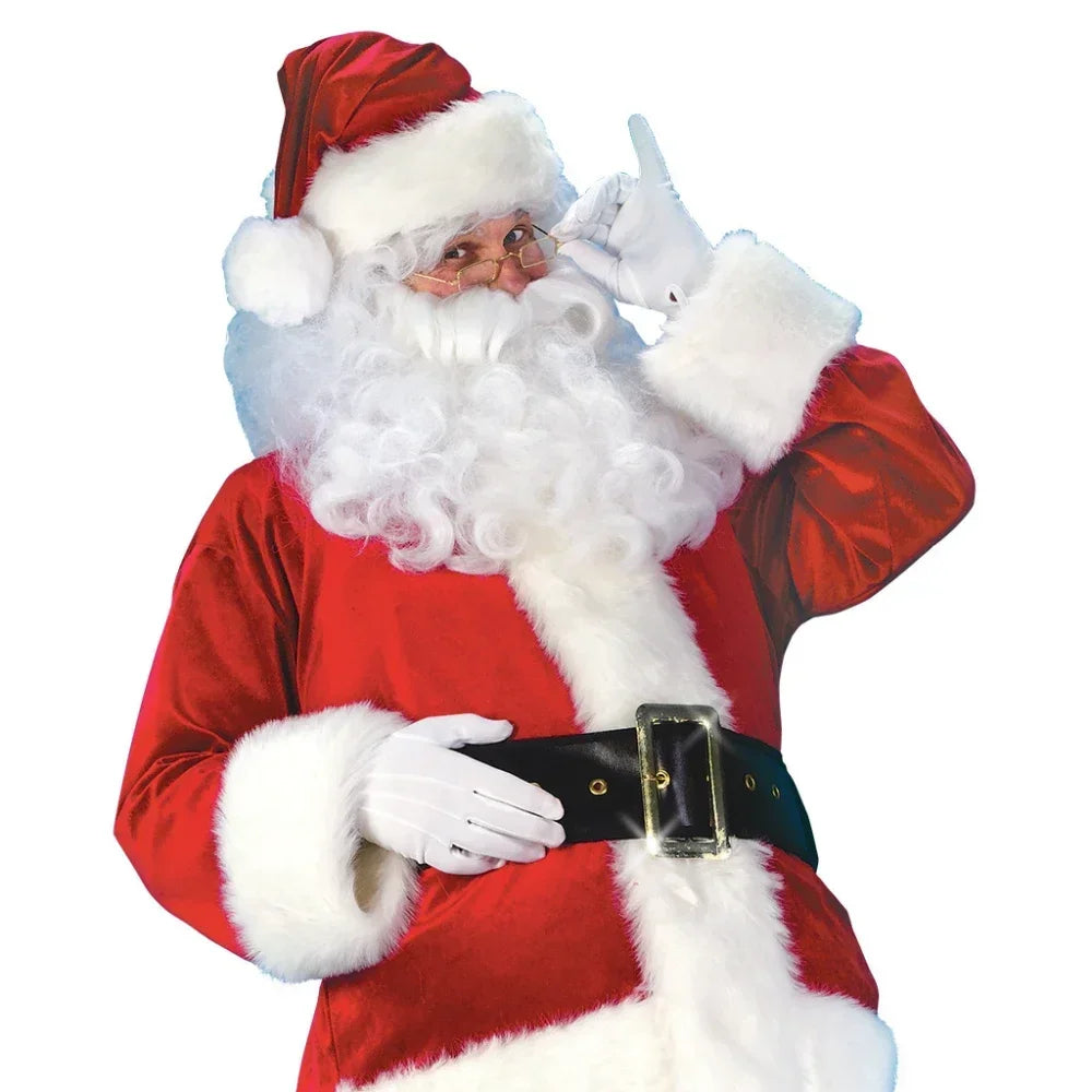 Costume Père Noël Deluxe Homme – vue 5