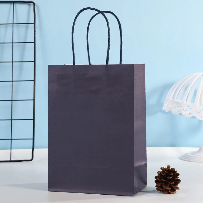 Sacs Cadeaux Anniversaire Kraft Réutilisables – vue 6