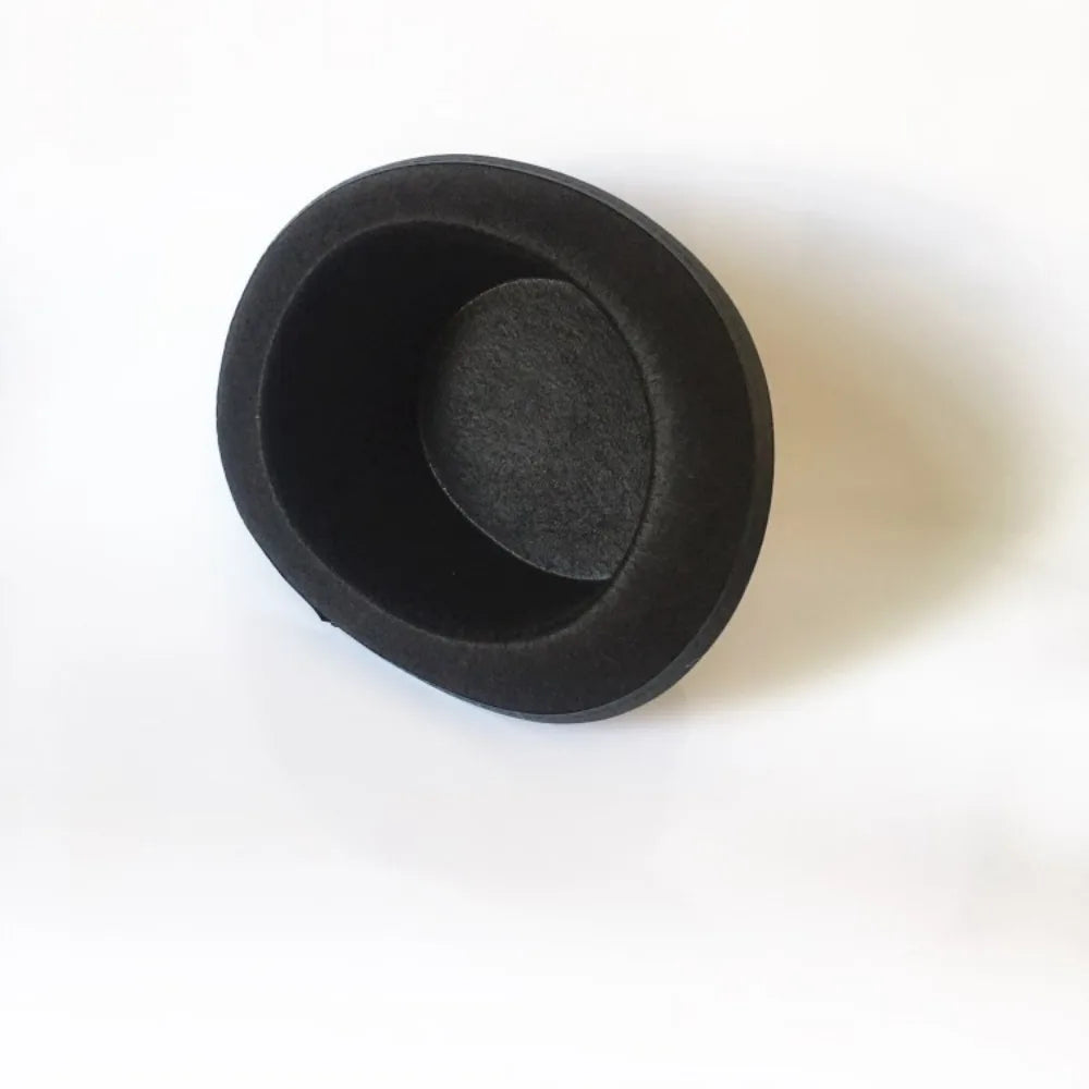 Chapeau Haut-de-Forme Noir Pliable – Magicien et Gentleman – vue 5