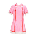 Robe d'Infirmière Rose avec Coiffe – vue 6