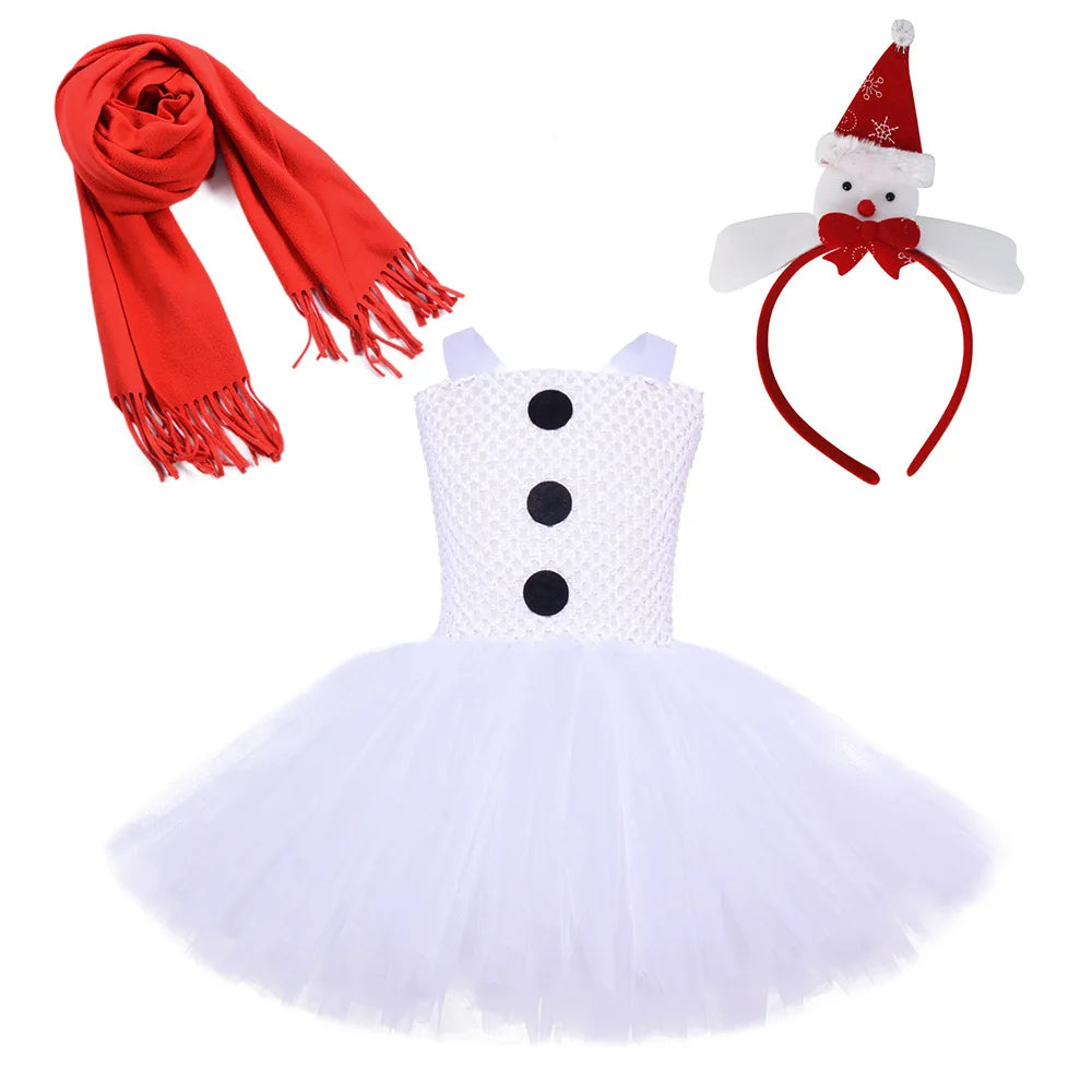 Robe Tutu Bonhomme de Neige Femme – vue 7