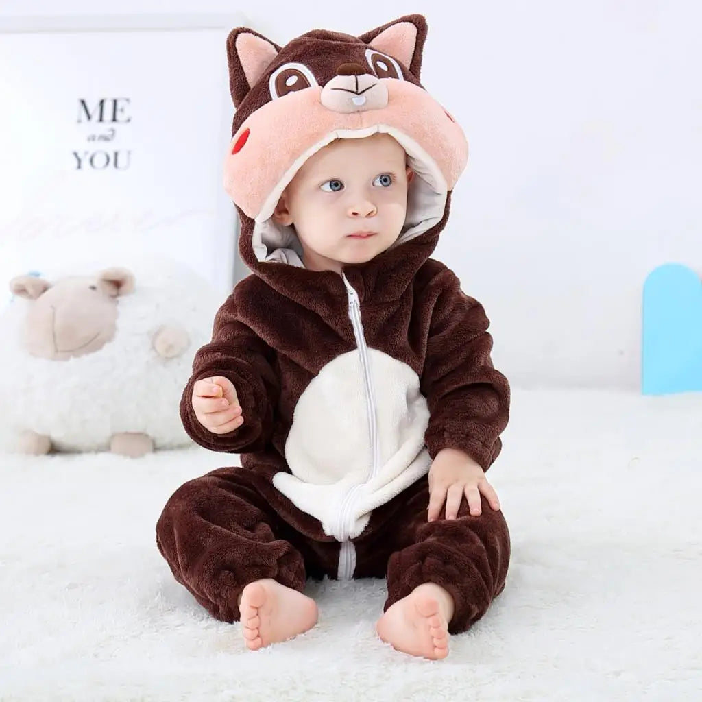 Combinaison Bébé Kigurumi – Requin, Licorne, Panda – vue 28