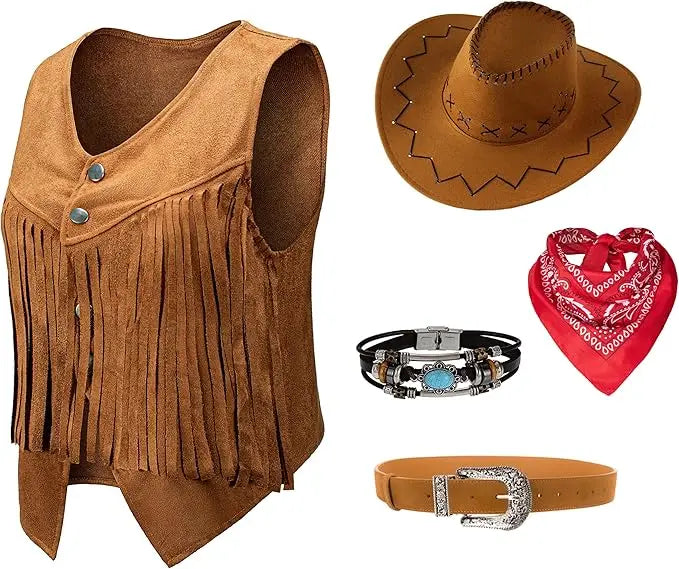 Déguisement Cowboy Adulte Homme – vue 3