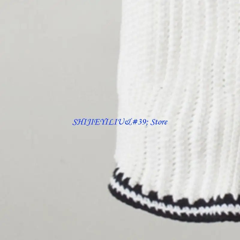 Bonnet Cagoule Tricoté Ensanglanté – vue 5