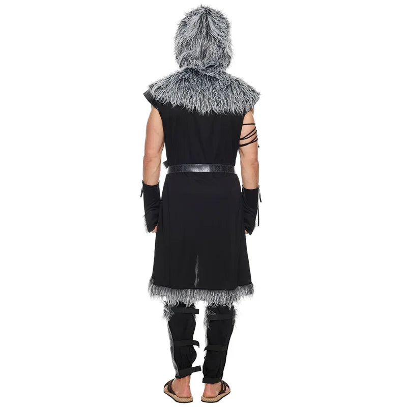 Déguisement Guerrier Loup Viking Homme – vue 5